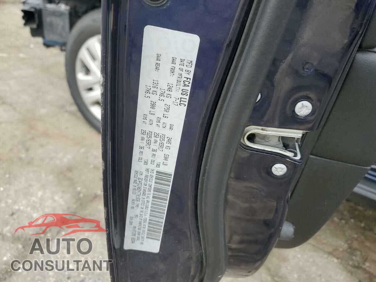 DODGE JOURNEY 2017 - 3C4PDCAB2HT701836