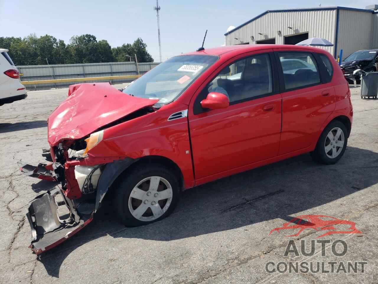 CHEVROLET AVEO 2009 - KL1TD66E29B653106