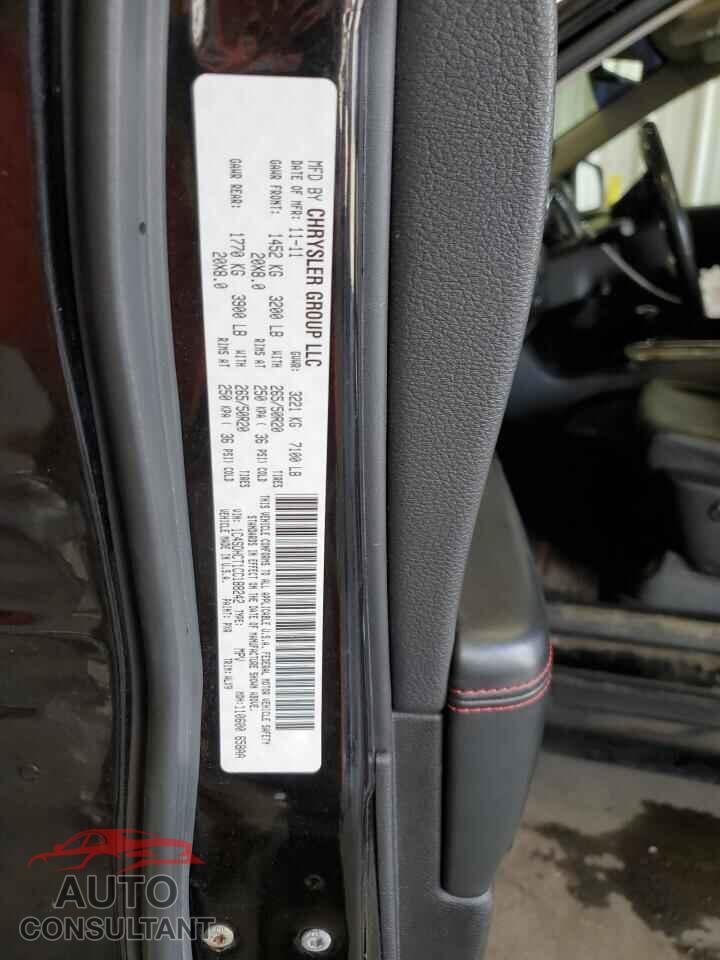 DODGE DURANGO 2012 - 1C4SDHCT1CC188242