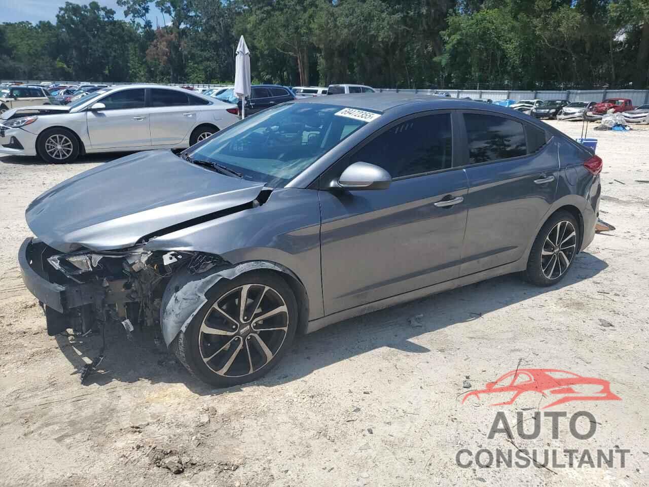 HYUNDAI ELANTRA 2018 - 5NPD84LF5JH378434