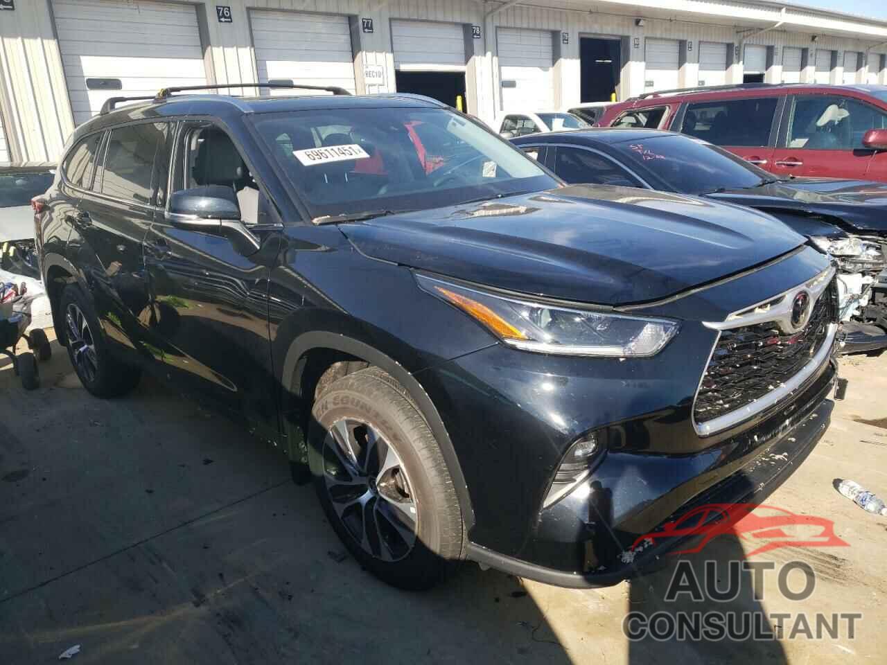 TOYOTA HIGHLANDER 2021 - 5TDGZRBH1MS551410