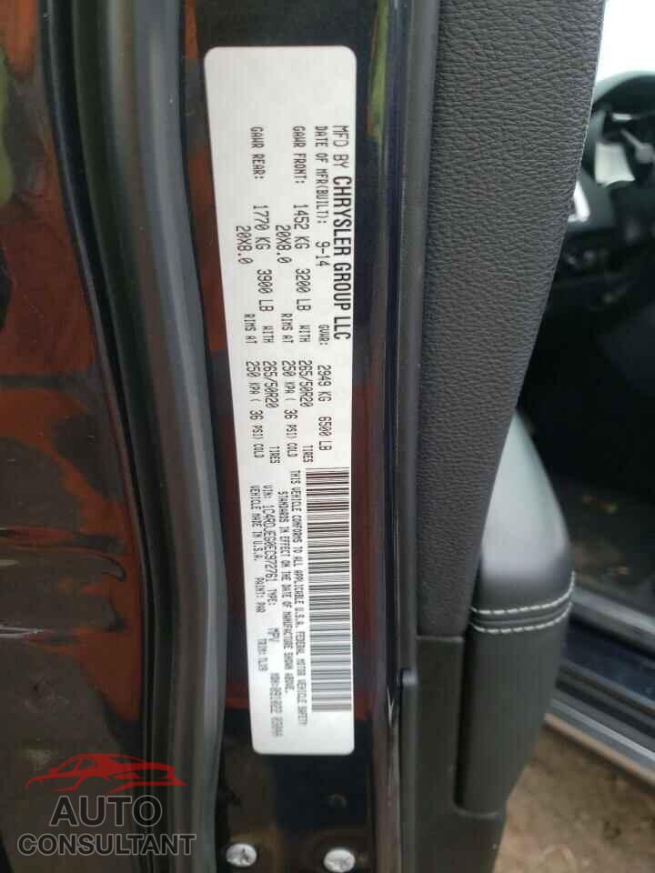 DODGE DURANGO 2014 - 1C4RDJEG0EC972761