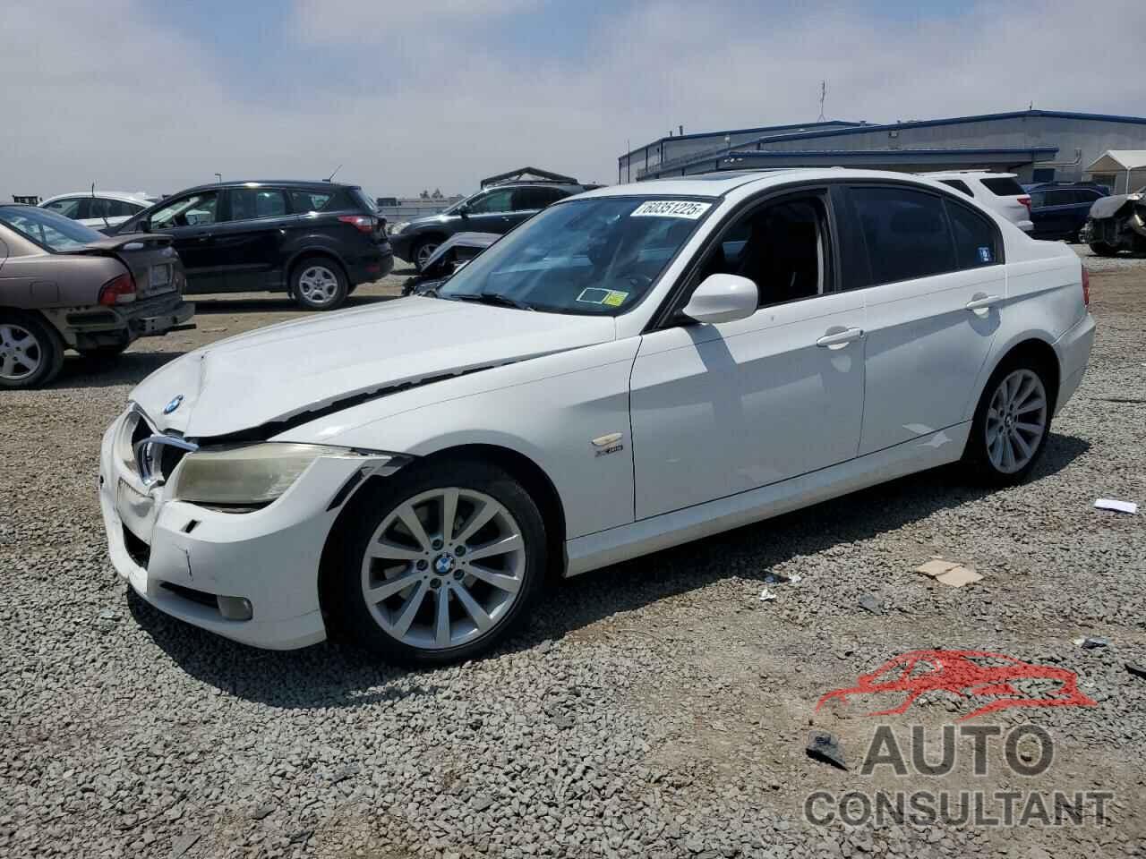 BMW 3 SERIES 2011 - WBAPK5C59BF126755