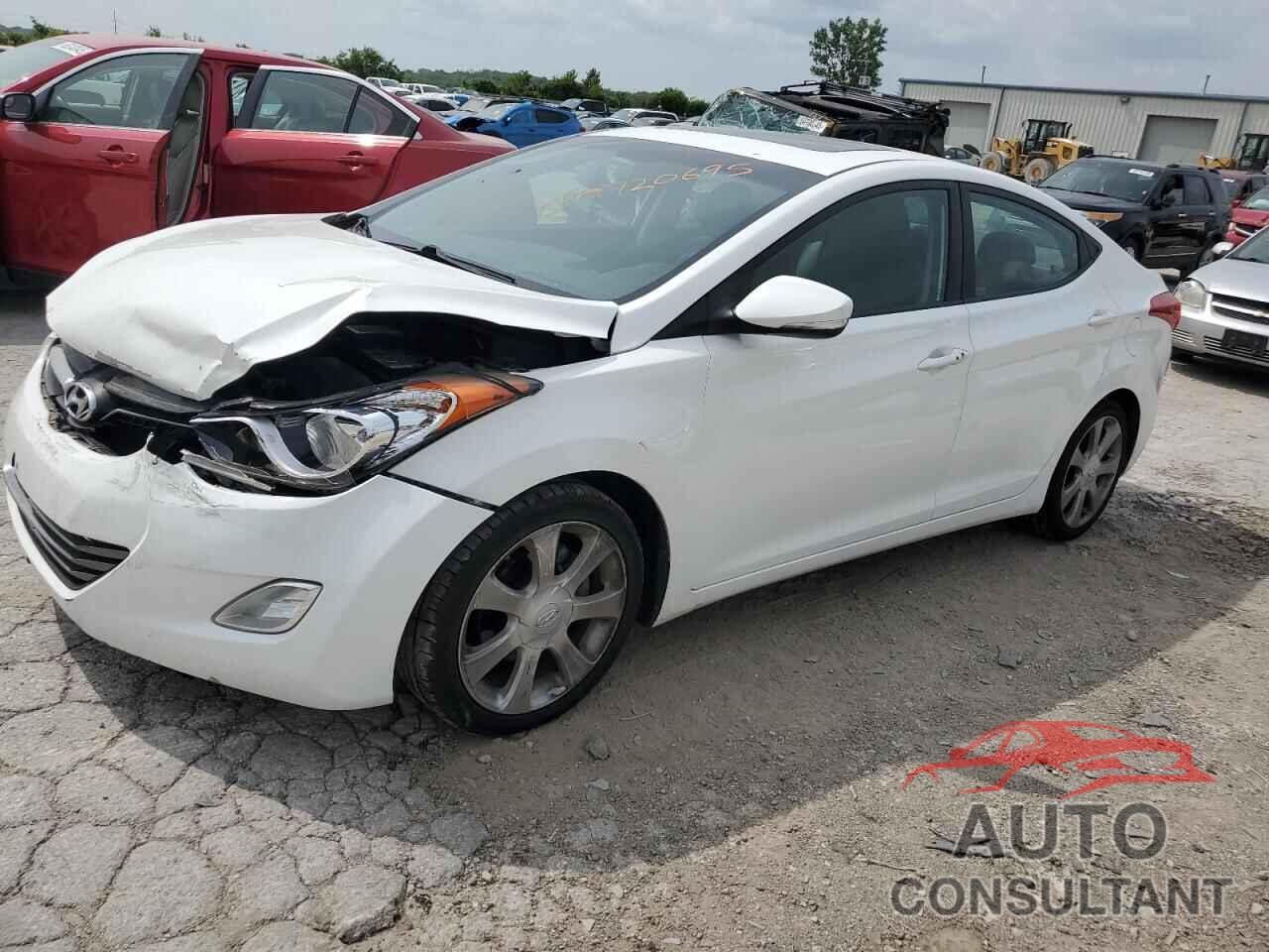 HYUNDAI ELANTRA 2012 - 5NPDH4AE3CH130065
