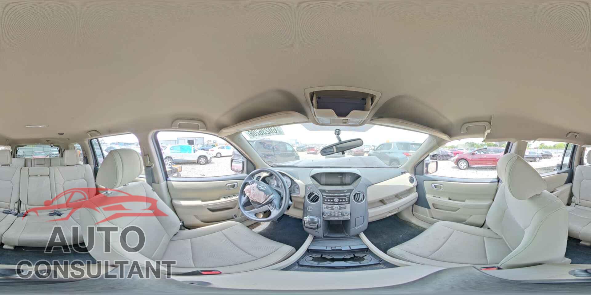HONDA PILOT 2013 - 5FNYF4H24DB024582