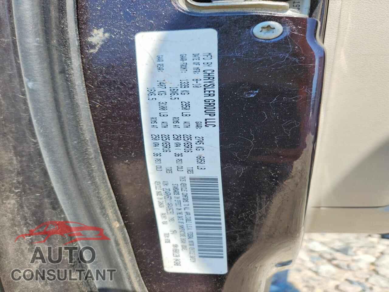DODGE CARAVAN 2010 - 2D4RN5D11AR406291