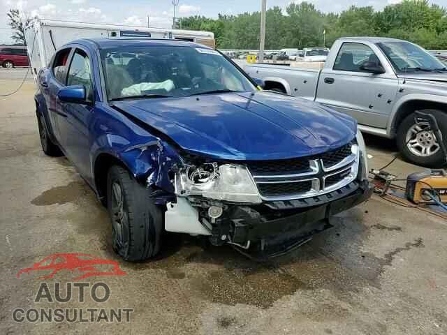 DODGE AVENGER 2012 - 1C3CDZCB5CN177710