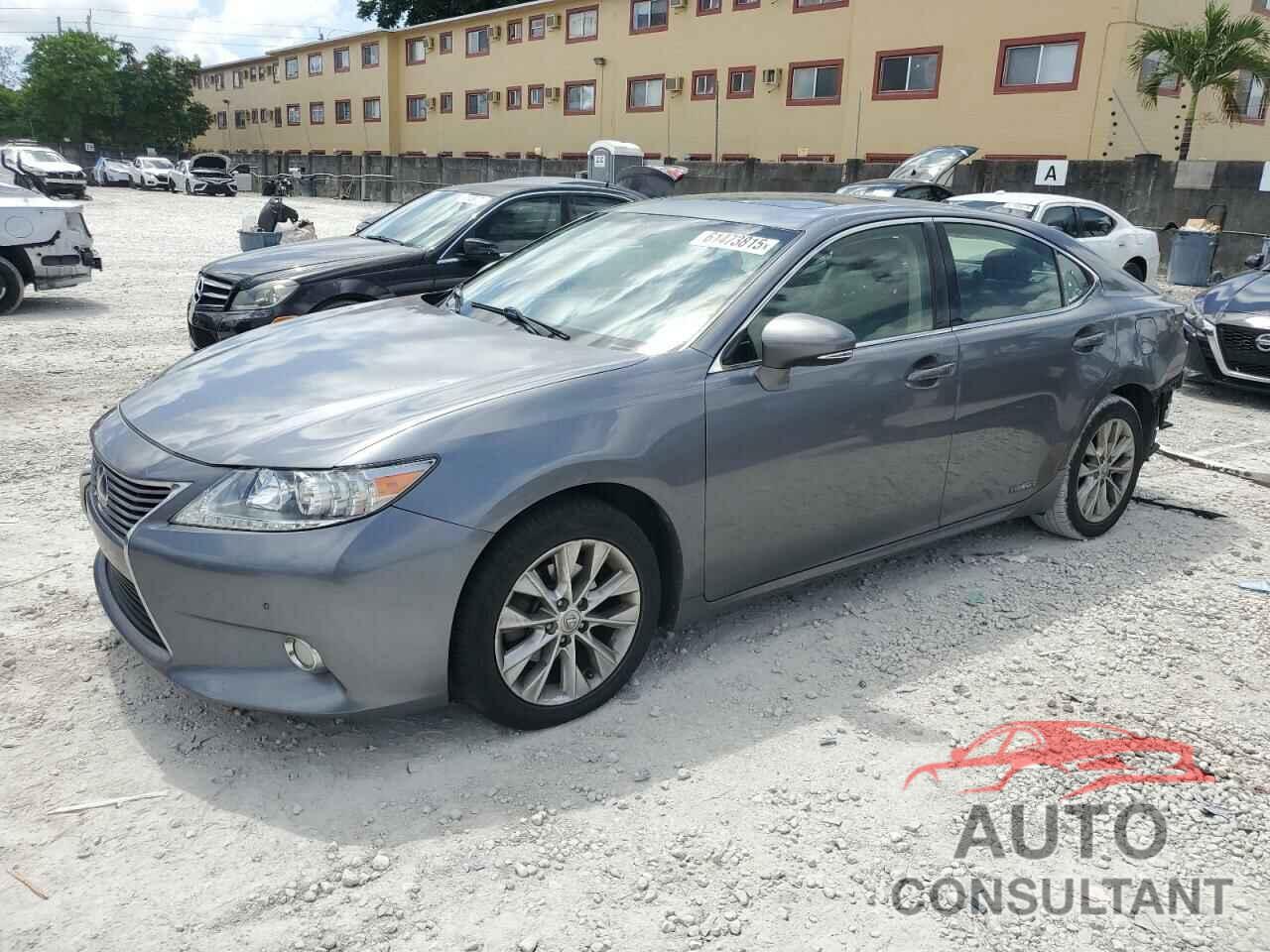 LEXUS ES300 2013 - JTHBW1GG8D2020473