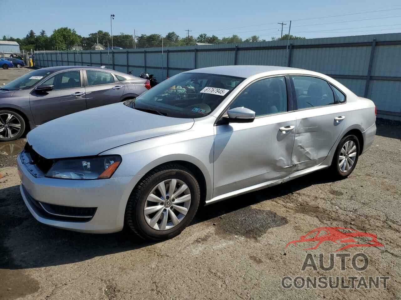VOLKSWAGEN PASSAT 2013 - 1VWAP7A35DC046457