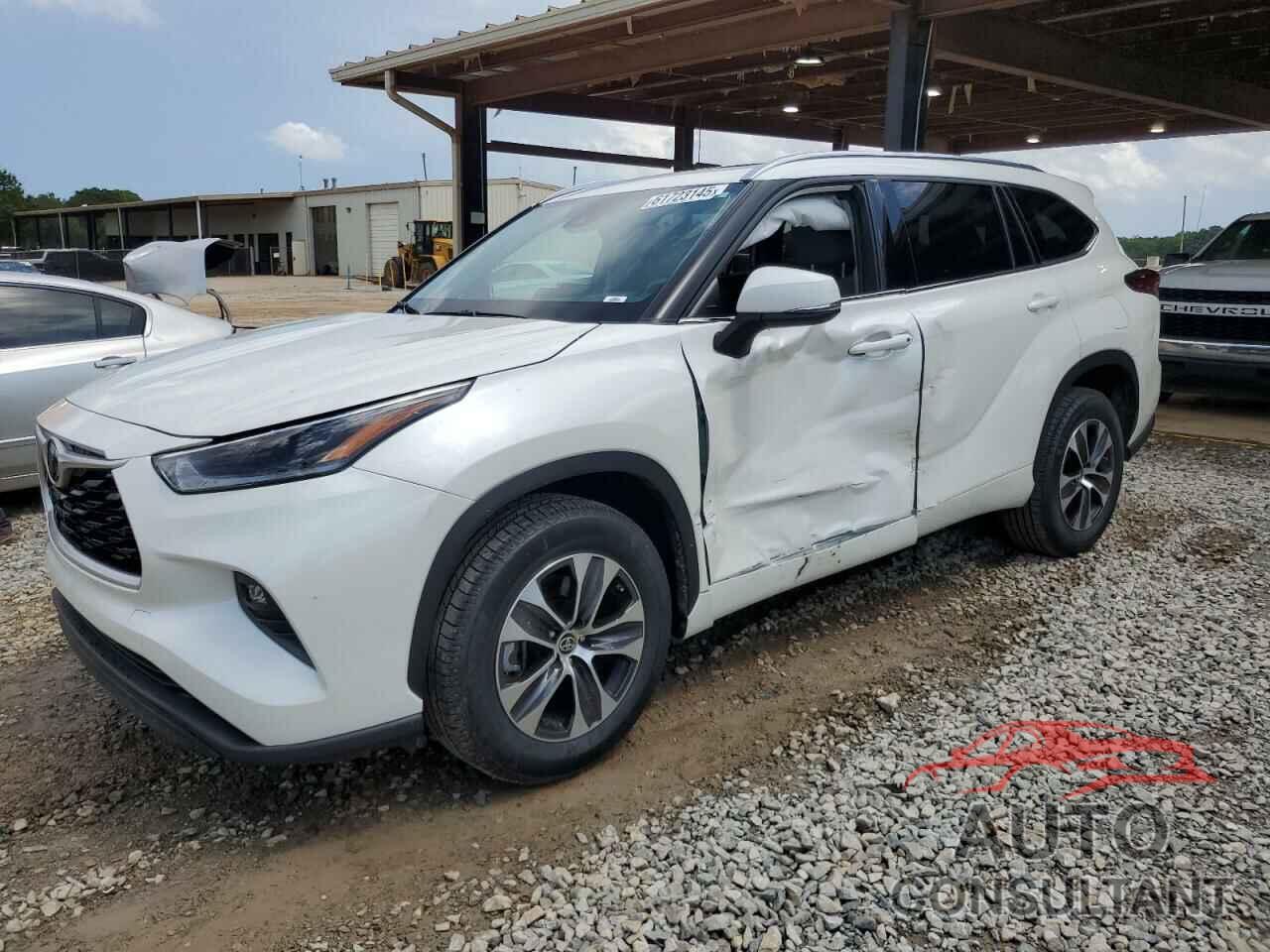 TOYOTA HIGHLANDER 2021 - 5TDGZRAHXMS524899