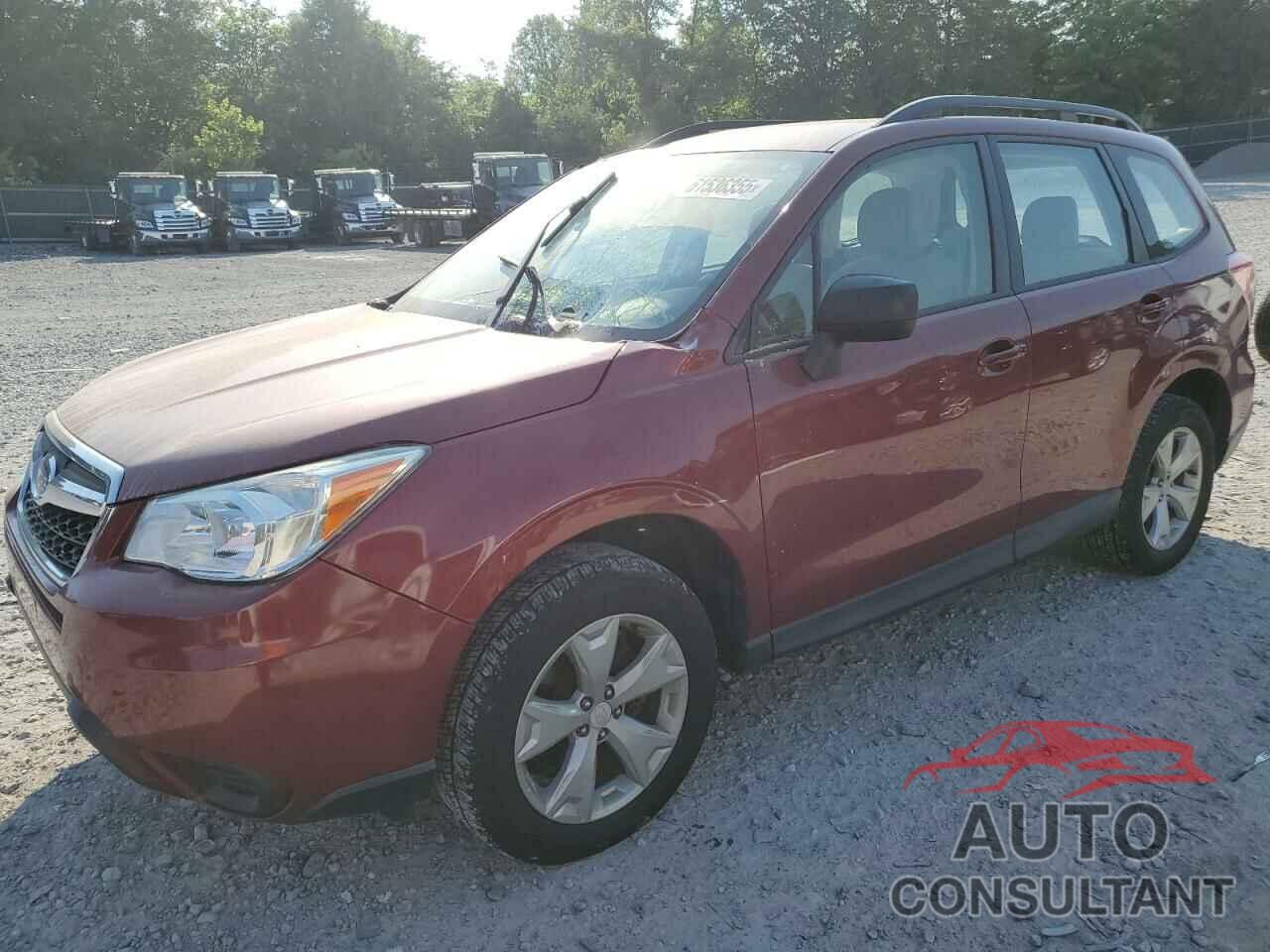 SUBARU FORESTER 2016 - JF2SJABC9GH402504