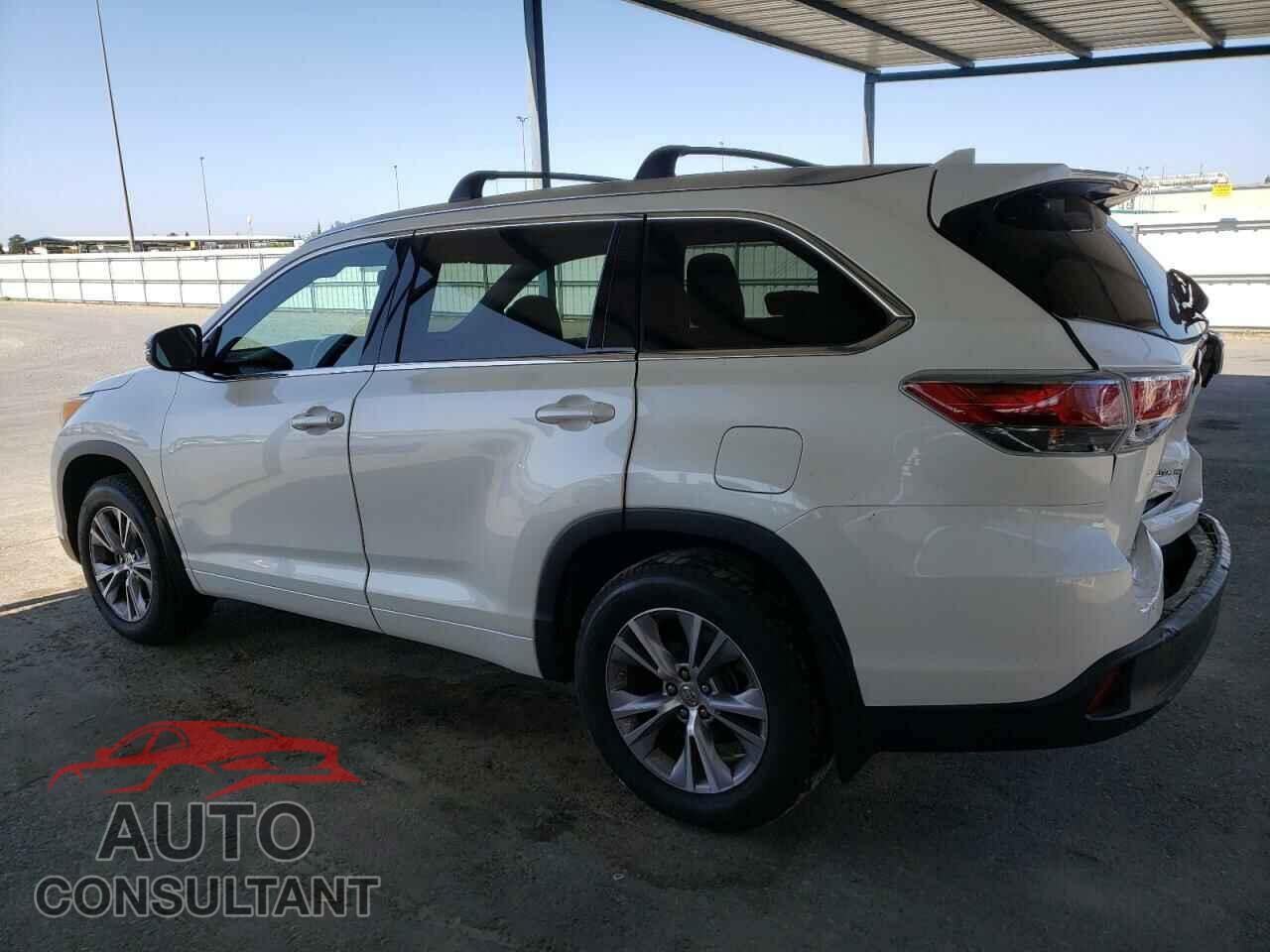TOYOTA HIGHLANDER 2014 - 5TDJKRFH2ES046143