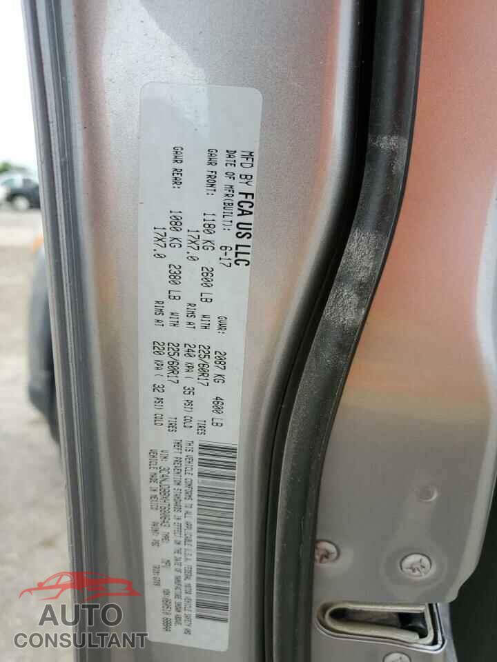JEEP COMPASS 2017 - 3C4NJDBBXHT680643