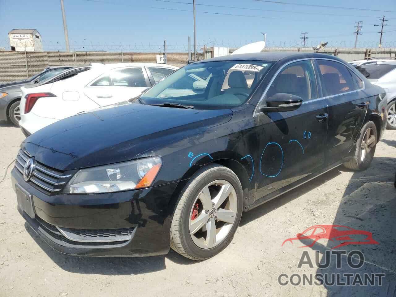 VOLKSWAGEN PASSAT 2012 - 1VWBP7A37CC016167
