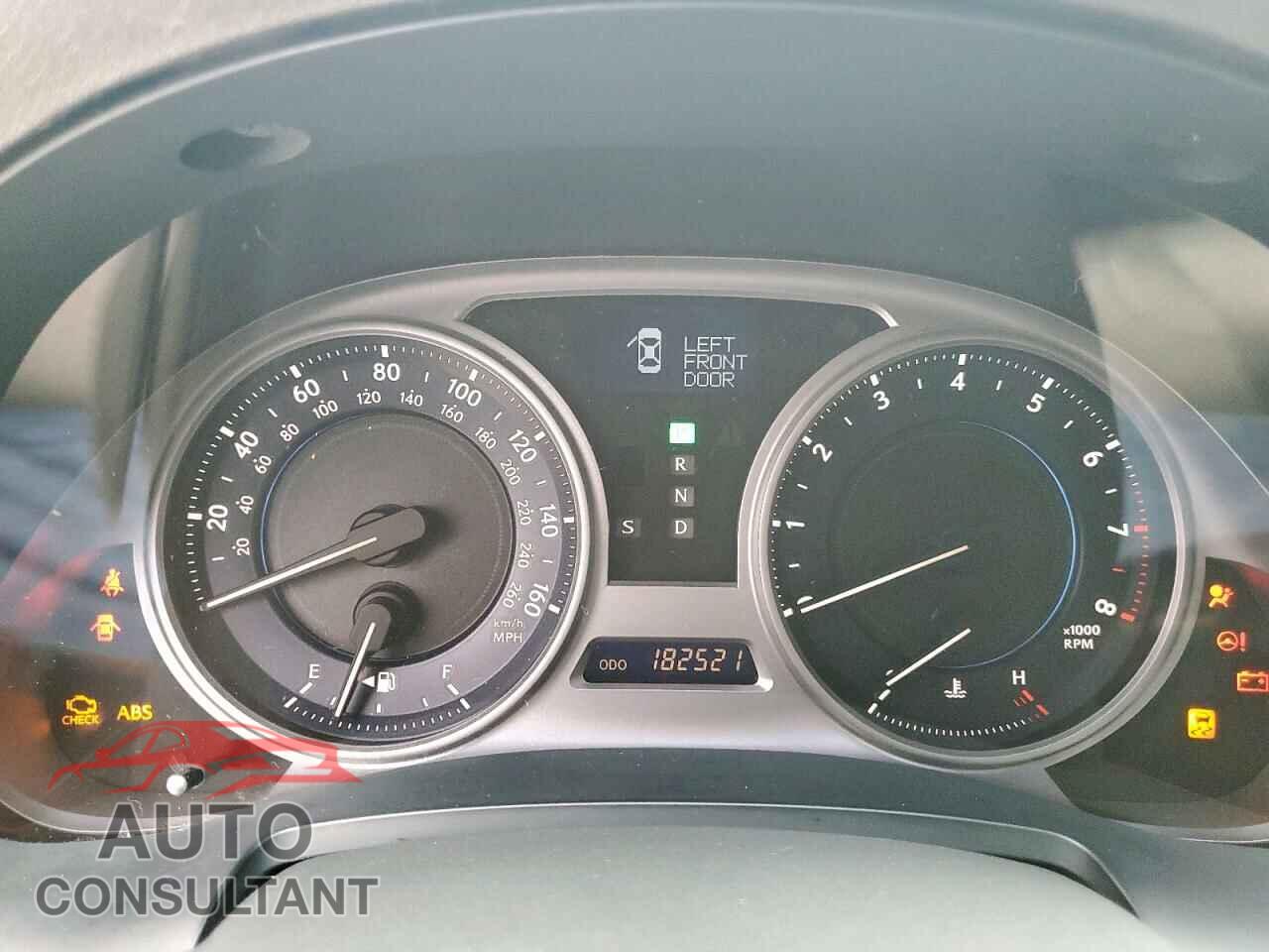 LEXUS IS 2010 - JTHBF5C26A5117263