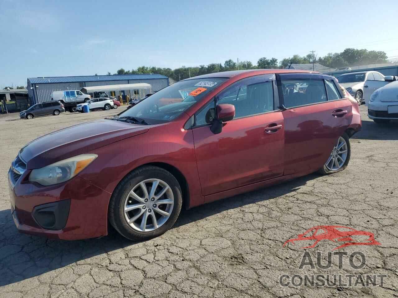 SUBARU IMPREZA 2012 - JF1GPAC65CH204935
