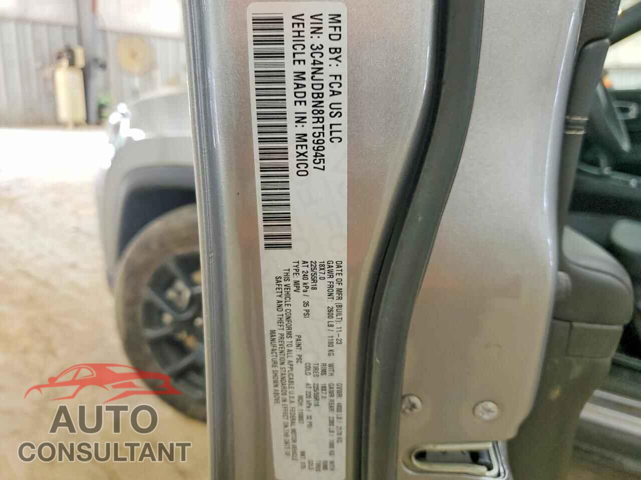 JEEP COMPASS 2024 - 3C4NJDBN8RT599457