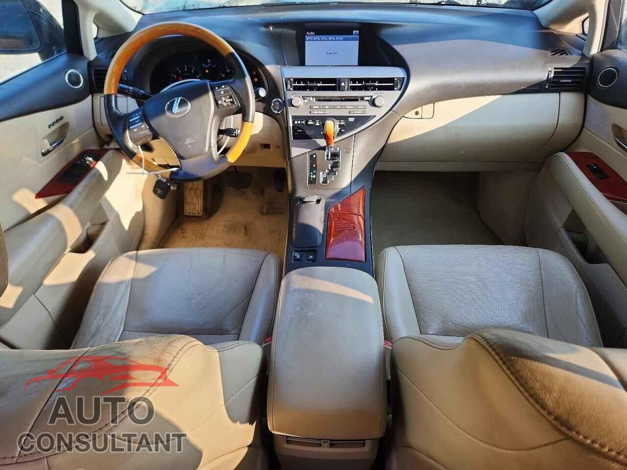 LEXUS RX350 2011 - 2T2BK1BA6BC109274