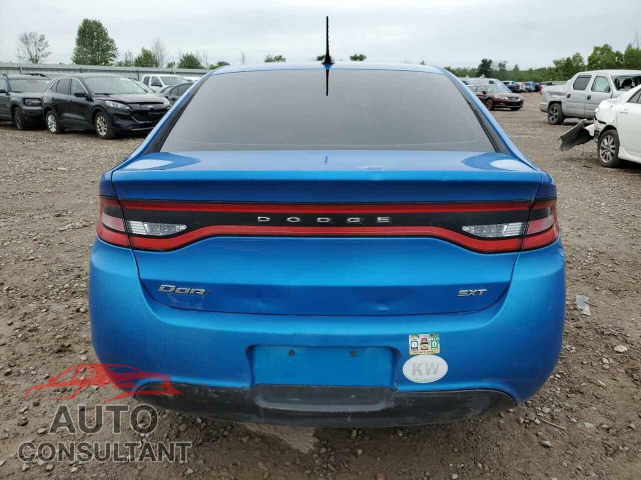 DODGE DART 2015 - 1C3CDFBB5FD407126