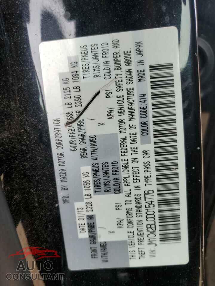 MAZDA 5 2013 - JM1CW2BL0D0154776