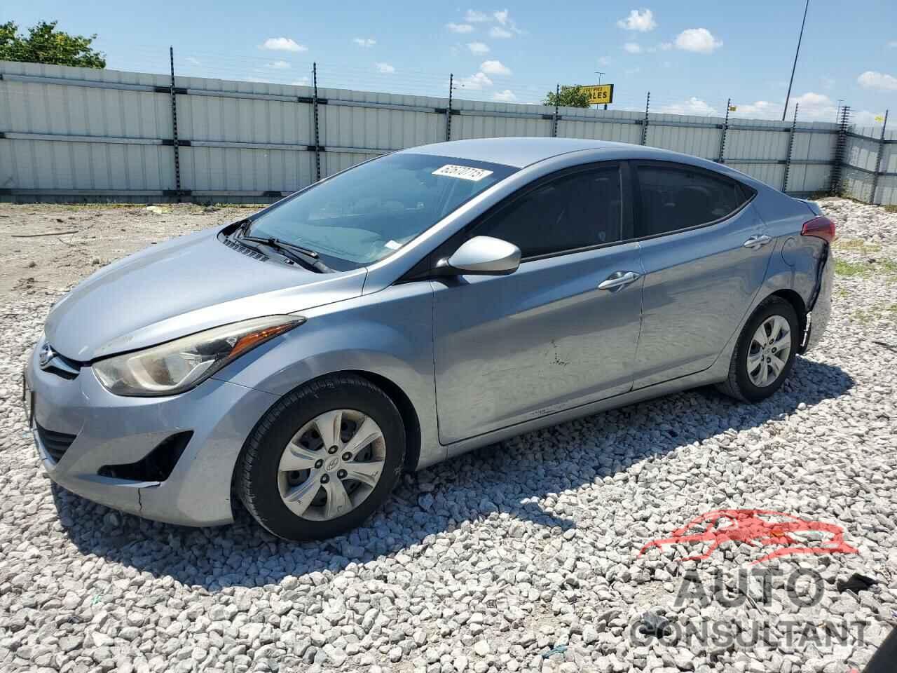 HYUNDAI ELANTRA 2016 - 5NPDH4AE8GH737620
