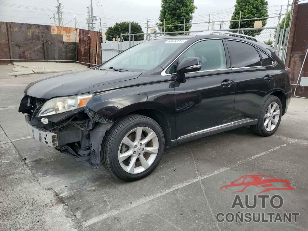 LEXUS RX350 2012 - 2T2ZK1BAXCC083701