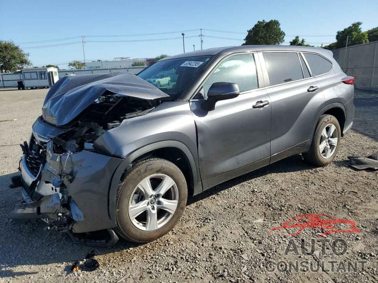 TOYOTA HIGHLANDER 2023 - 5TDZARAH7PS526906
