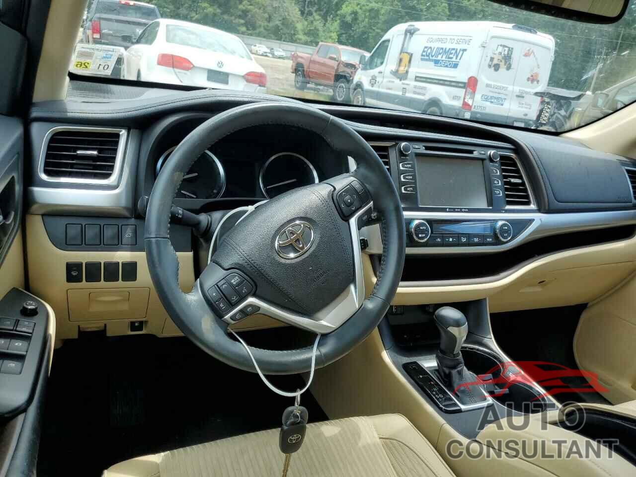 TOYOTA HIGHLANDER 2016 - 5TDZKRFH1GS122358