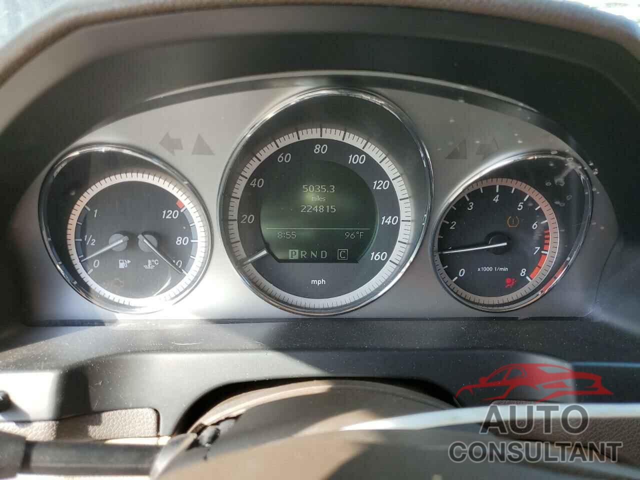 MERCEDES-BENZ C-CLASS 2010 - WDDGF5EB7AR088729