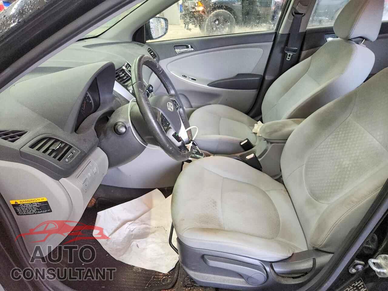 HYUNDAI ACCENT 2012 - KMHCU5AE2CU031493