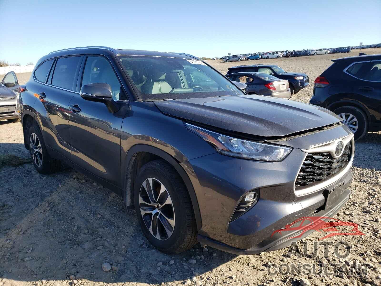 TOYOTA HIGHLANDER 2020 - 5TDHZRBH7LS052632