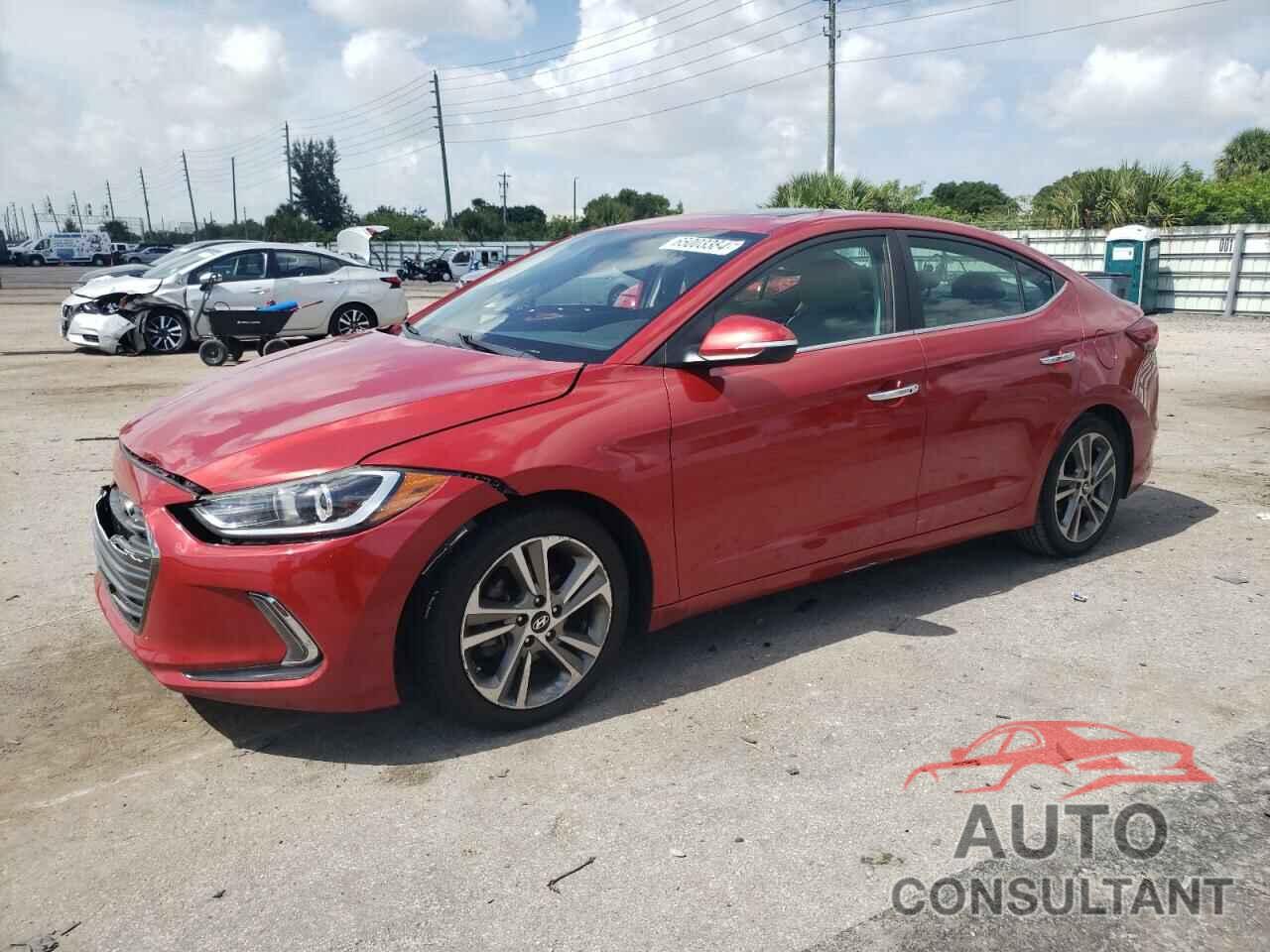 HYUNDAI ELANTRA 2017 - 5NPD84LF2HH046333