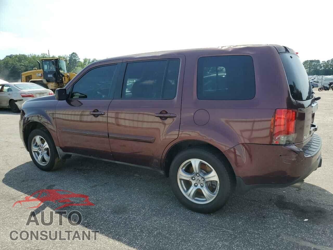 HONDA PILOT 2012 - 5FNYF4H52CB052230