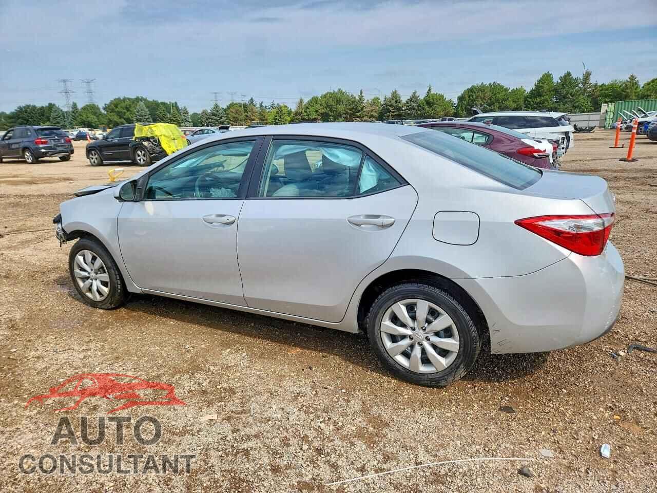 TOYOTA COROLLA 2015 - 5YFBURHE9FP190087