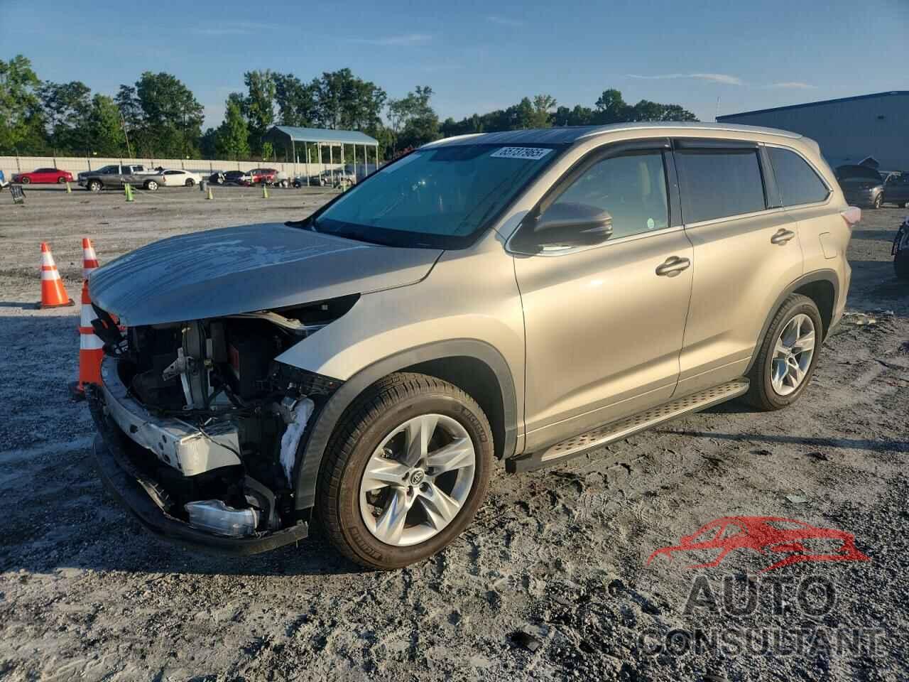 TOYOTA HIGHLANDER 2016 - 5TDYKRFH8GS173965