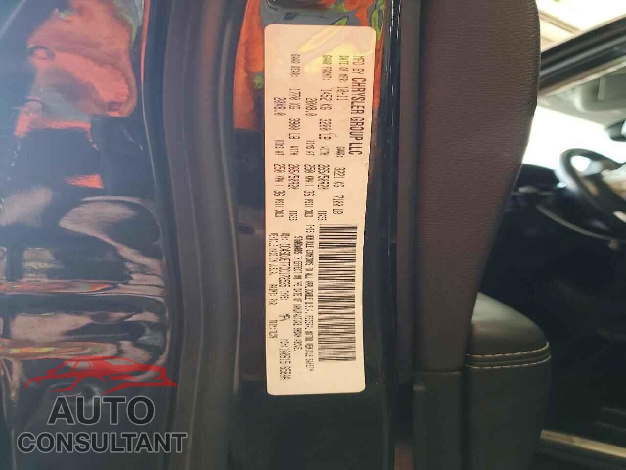 DODGE DURANGO 2012 - 1C4SDJET7CC172535
