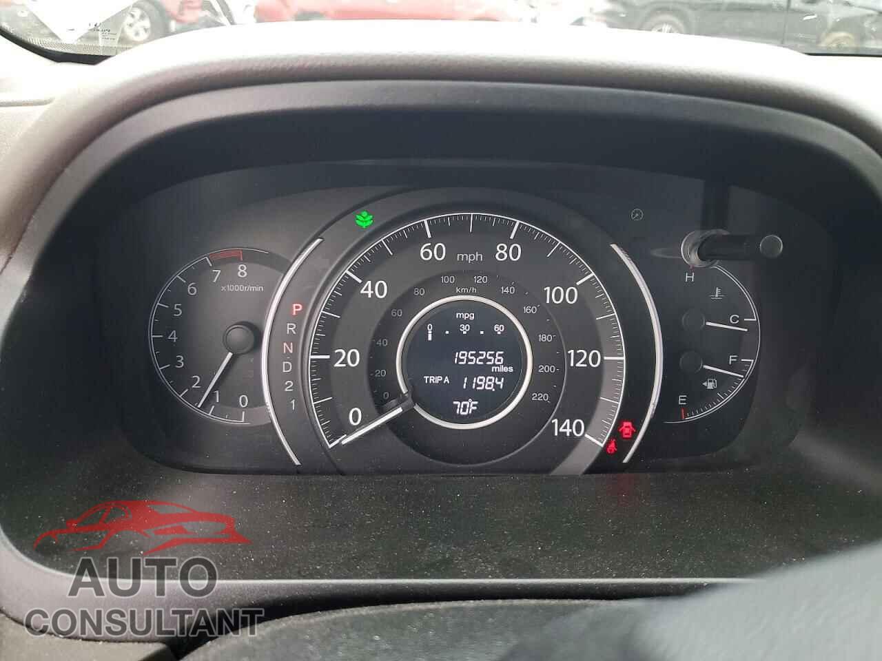 HONDA CRV 2012 - 5J6RM4H75CL046523