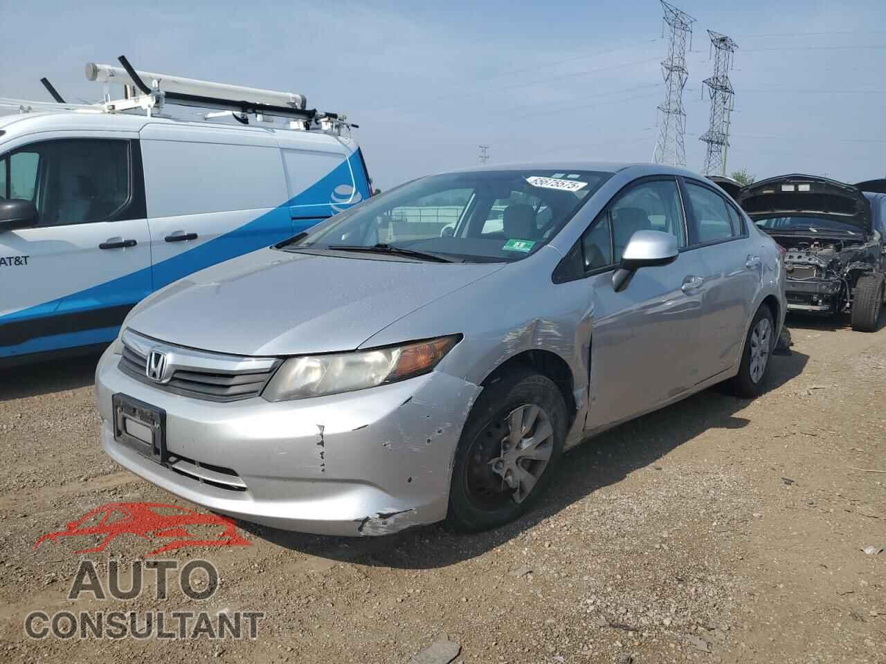 HONDA CIVIC 2012 - 19XFB2F59CE332095
