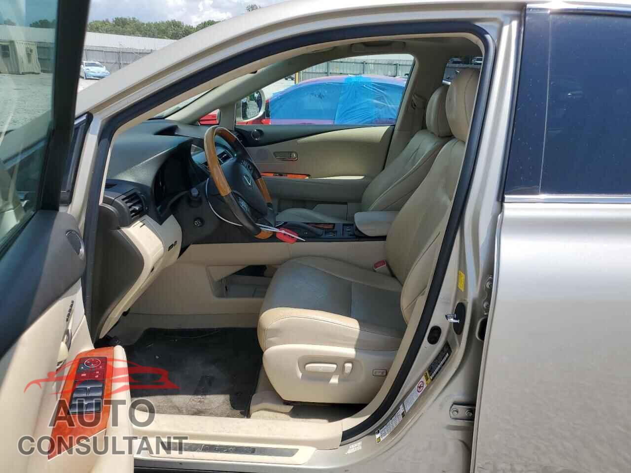 LEXUS RX350 2011 - 2T2BK1BA7BC091593