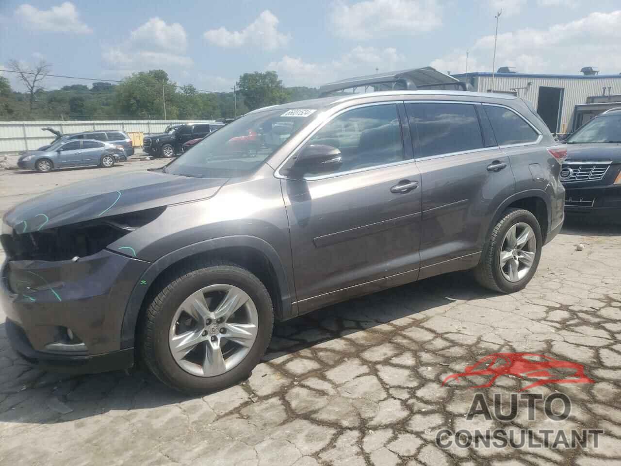 TOYOTA HIGHLANDER 2015 - 5TDYKRFH6FS040815