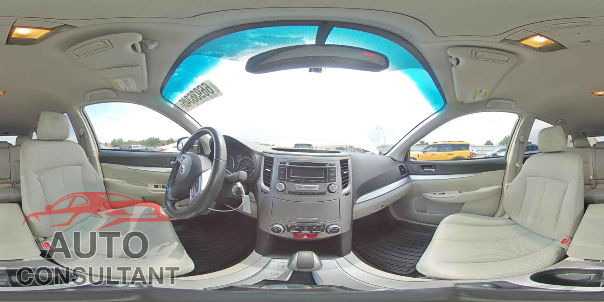SUBARU OUTBACK 2012 - 4S4BRCCC3C3254886