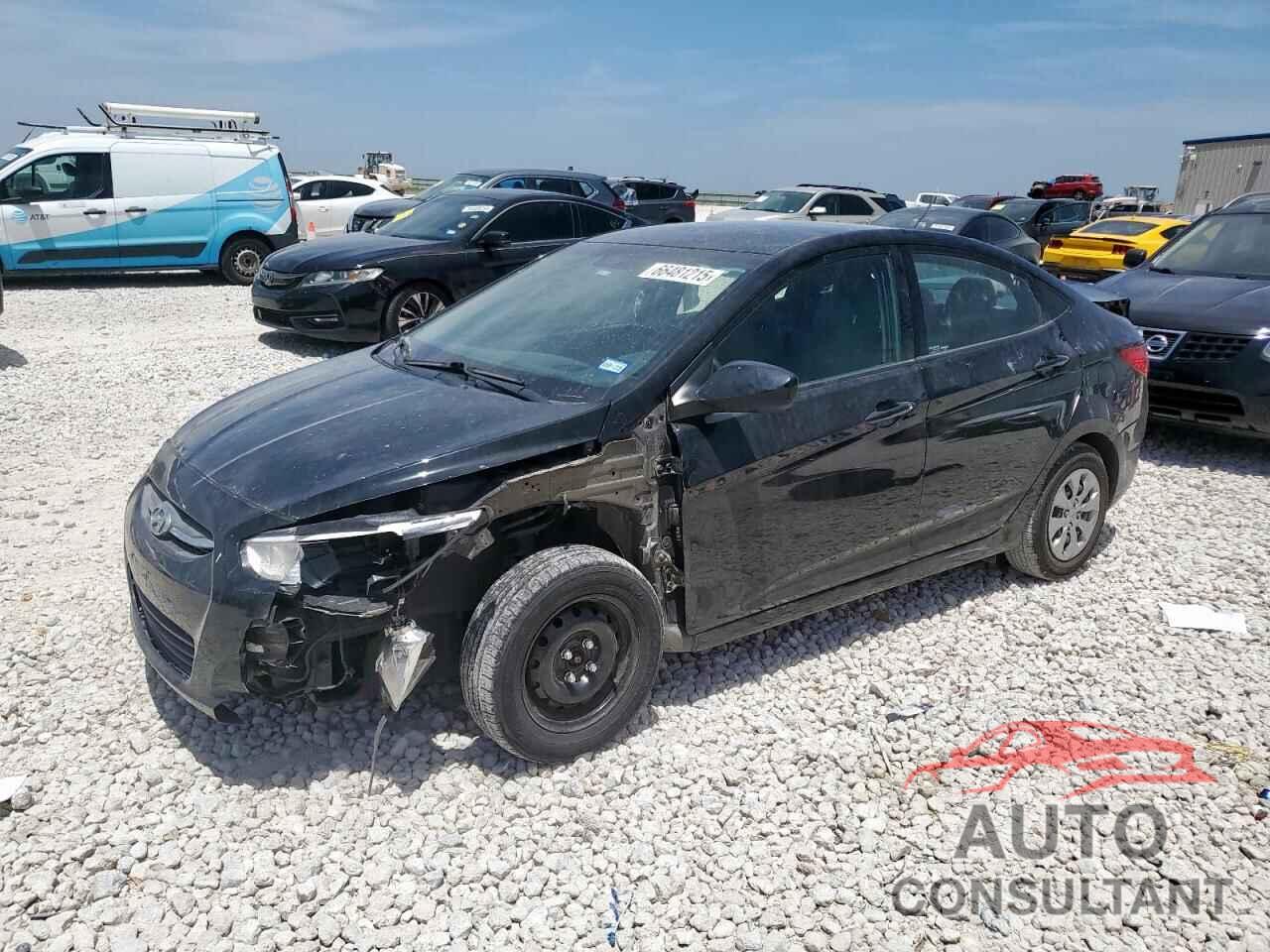 HYUNDAI ACCENT 2017 - KMHCT4AE4HU352455