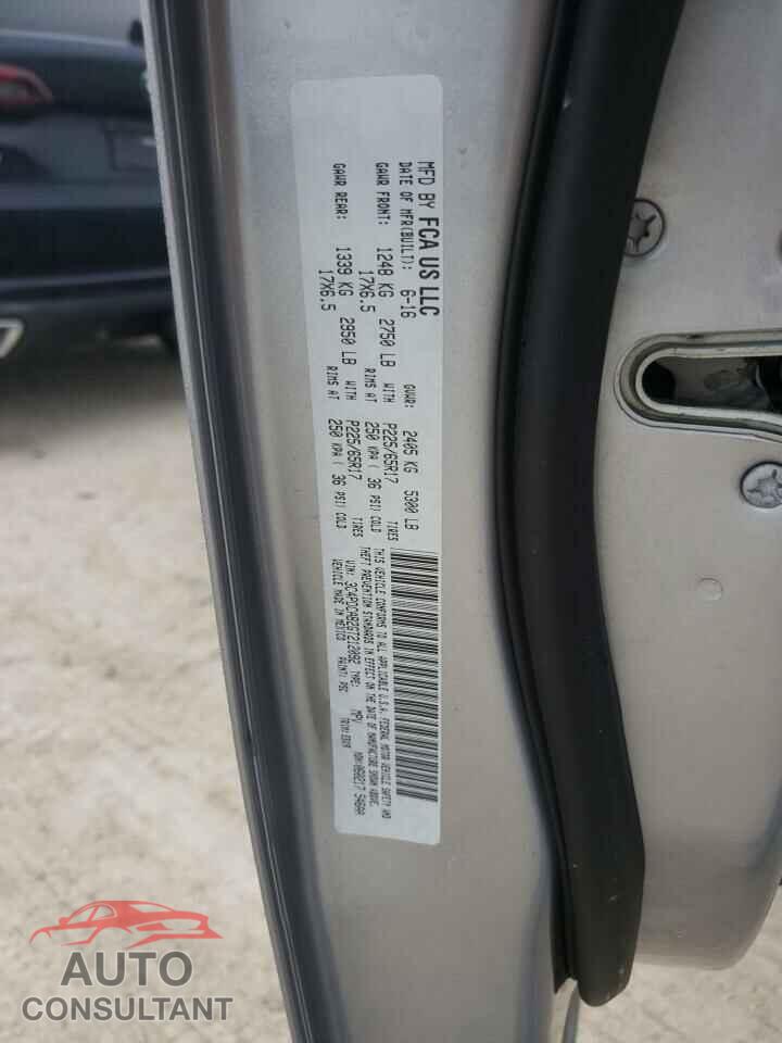 DODGE JOURNEY 2016 - 3C4PDCAB2GT212092