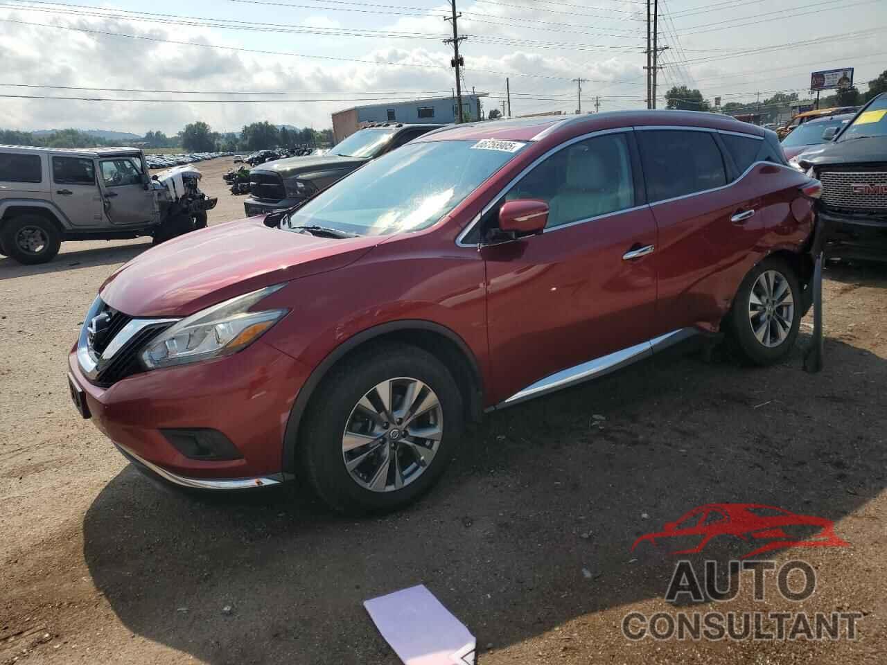 NISSAN MURANO 2015 - 5N1AZ2MH2FN280954