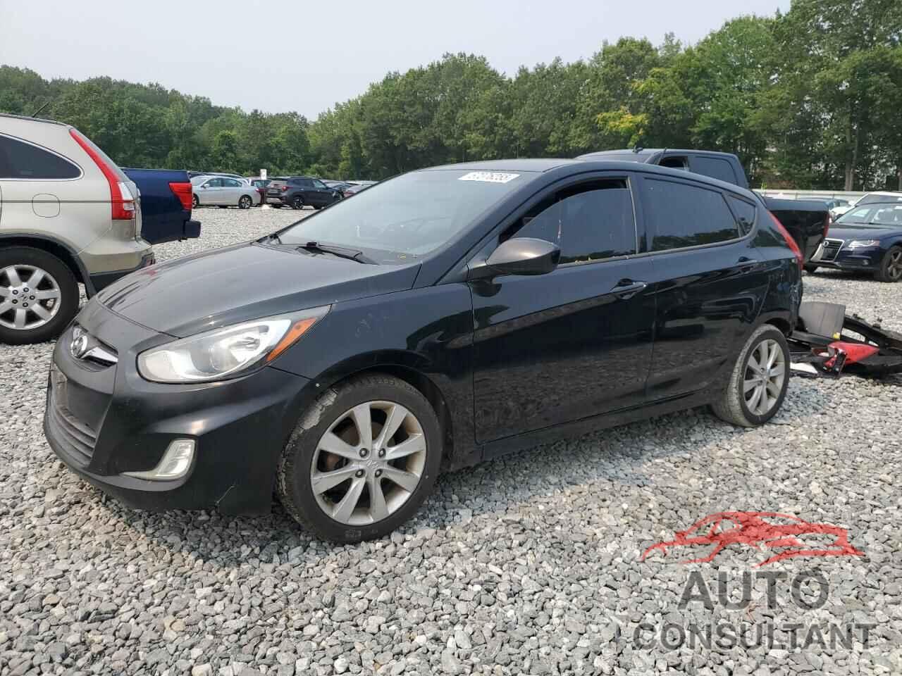 HYUNDAI ACCENT 2012 - KMHCU5AE7CU018044