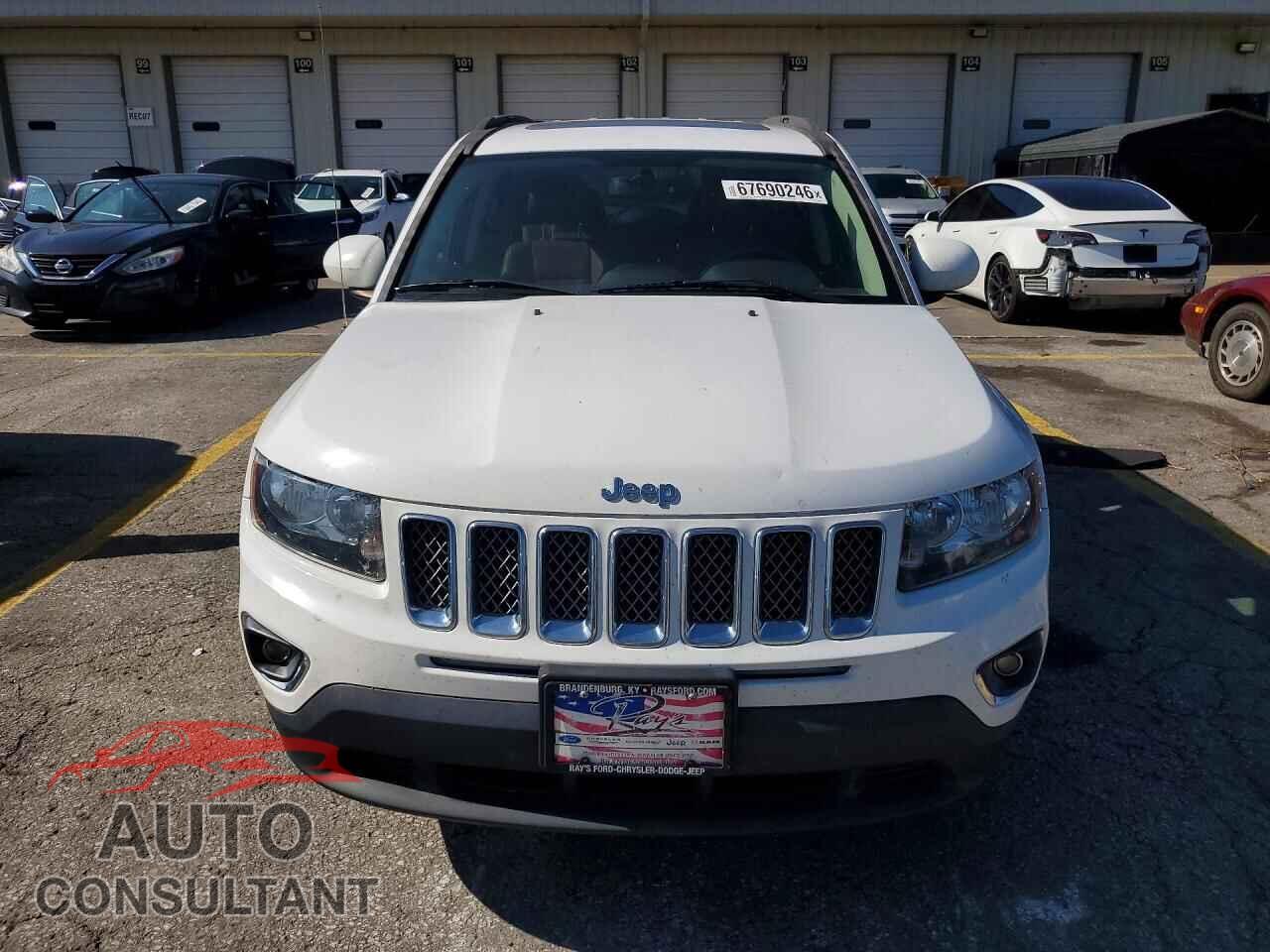 JEEP COMPASS 2017 - 1C4NJDEB4HD125303
