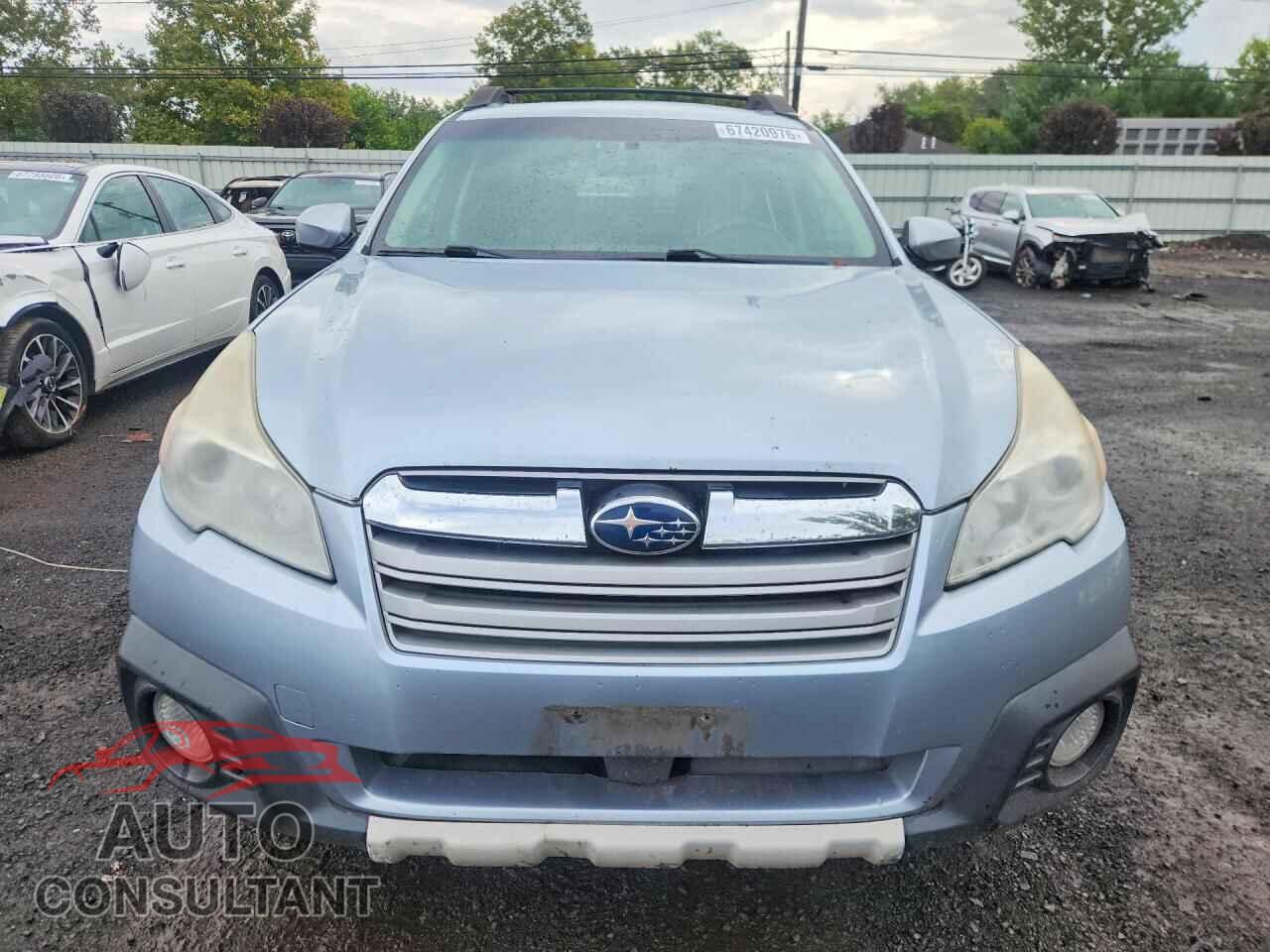 SUBARU OUTBACK 2014 - 4S4BRBLC2E3274172