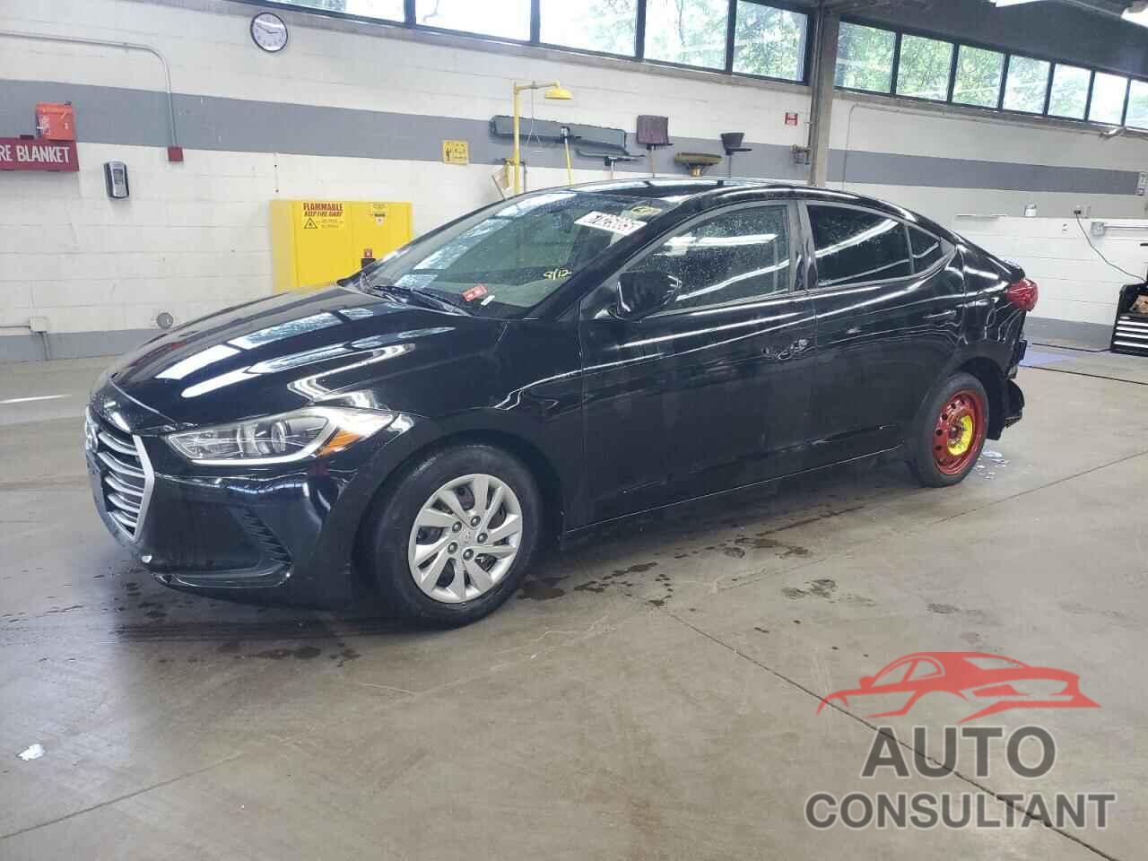 HYUNDAI ELANTRA 2017 - KMHD74LF4HU424804