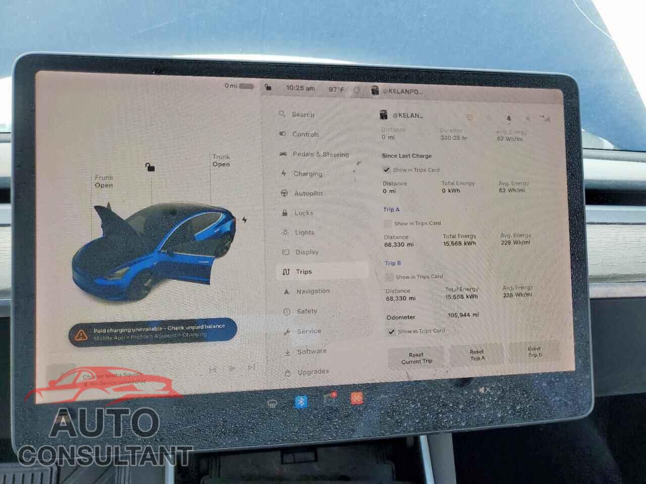 TESLA MODEL 3 2019 - 5YJ3E1EA3KF485731