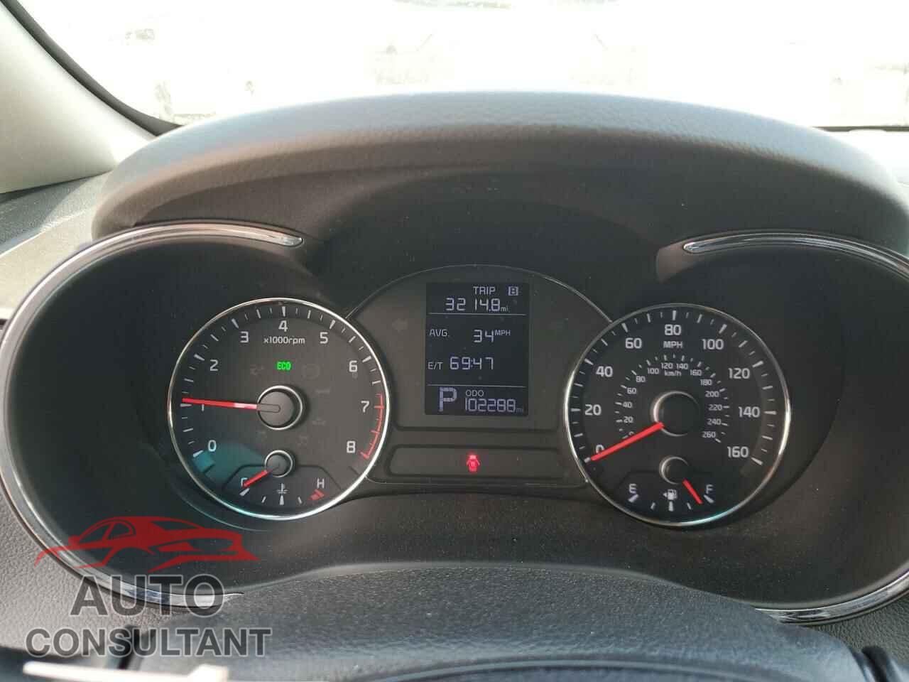 KIA FORTE 2016 - KNAFK5A87G5547105
